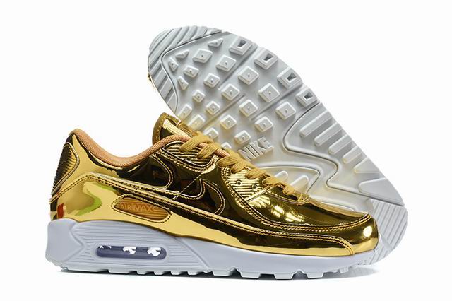 (image for) Nike Air Max 90 Liquid Gold CQ6639-700 Men's Shoes-2